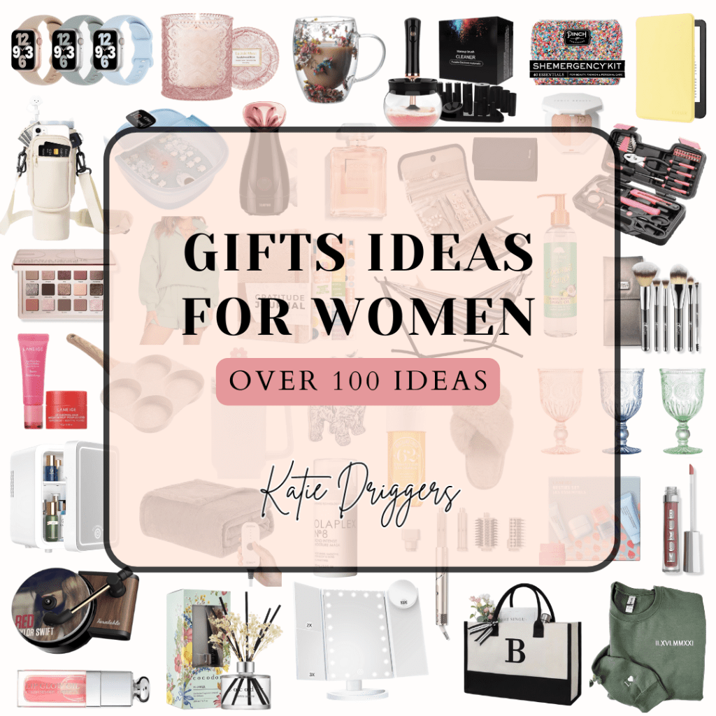 Over 100 gift ideas for women